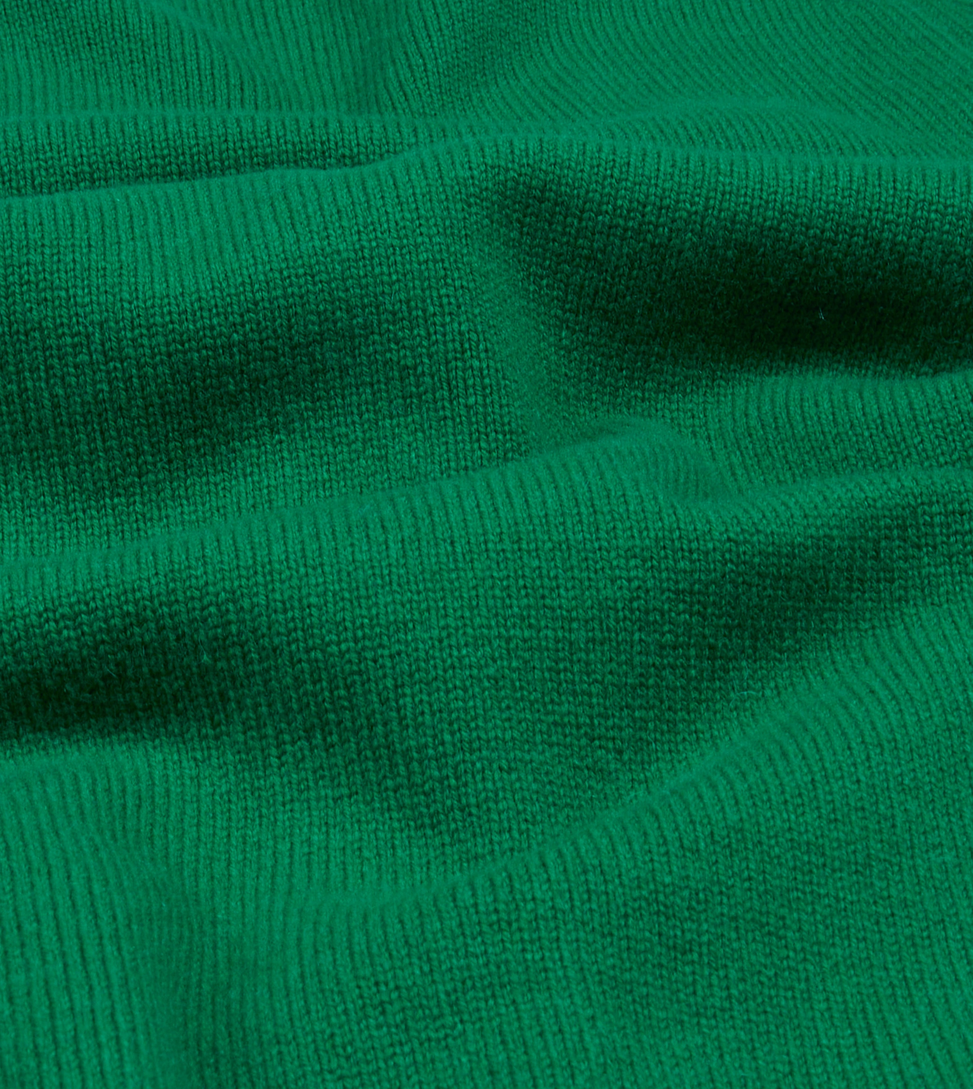 Green Lambswool 6 Button Cardigan Wrinkle Resistant Chill Wear