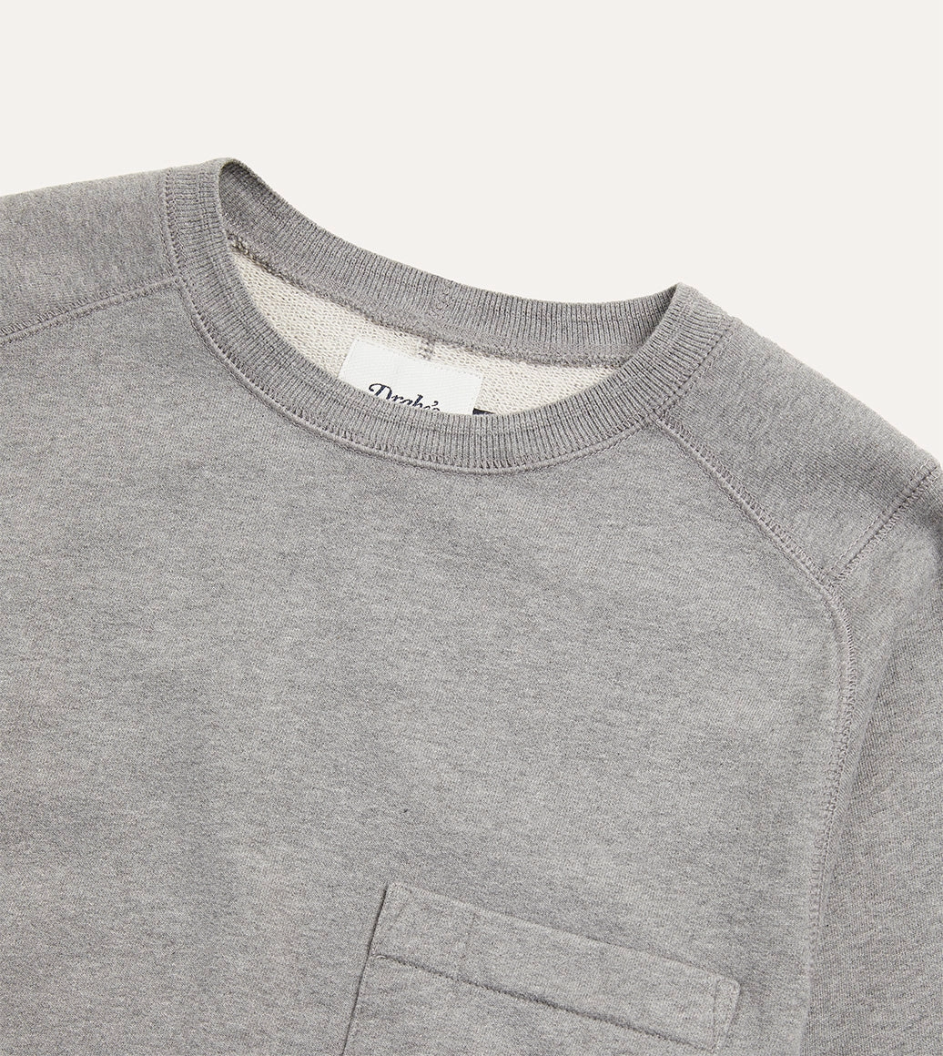 Grey Cotton Long-Sleeve Hiking Sweatshirt Popular Breathable