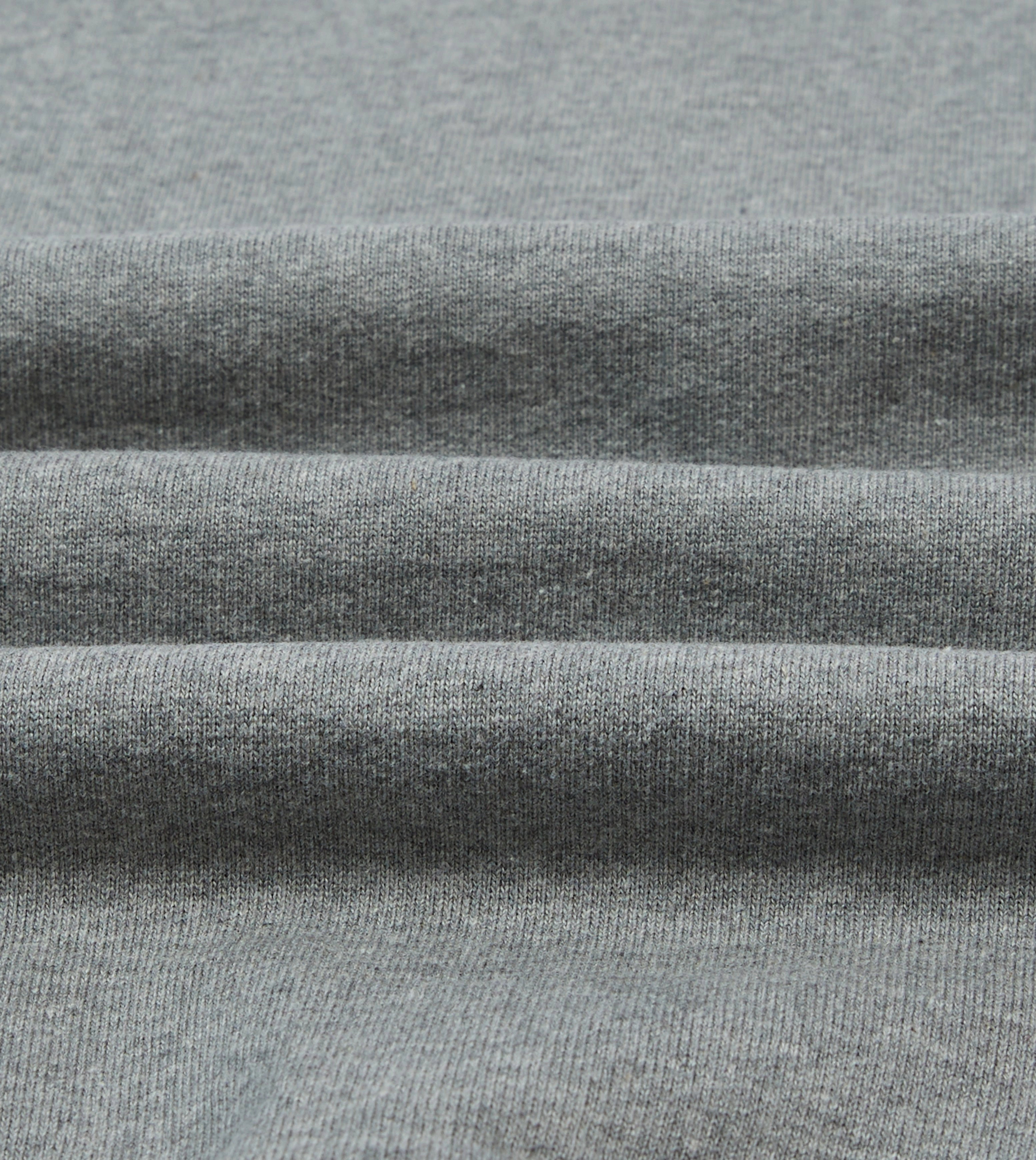 Grey Cotton Quarter Zip Collared Sweatshirt Daily Active