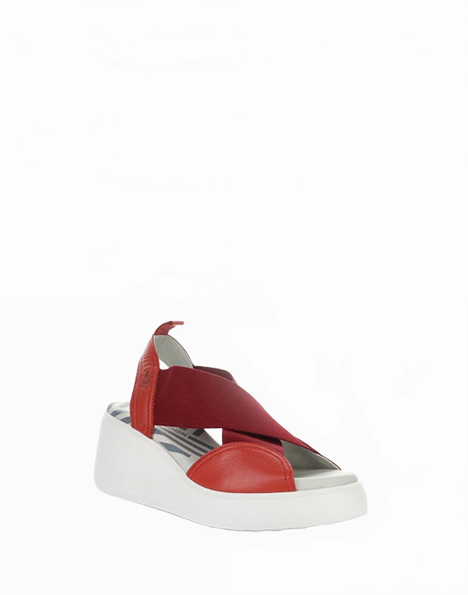 Women's Daif Sandals In Devil Red Wedge Heel Boost Ready