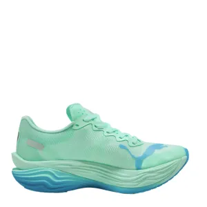 PUMA Men's Deviate NITRO Elite 3 Running Shoes in Mint Melt/Speed Blue AW25 uneven - terrain shoes