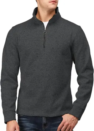 H2H Mens Casual Slim Fit Pullover Sweatshirts Knitted Shirts Napping Inside