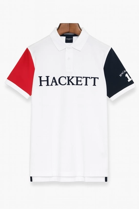 Hackett Of London Premium Men Polo Weekend Essential Everyday Style