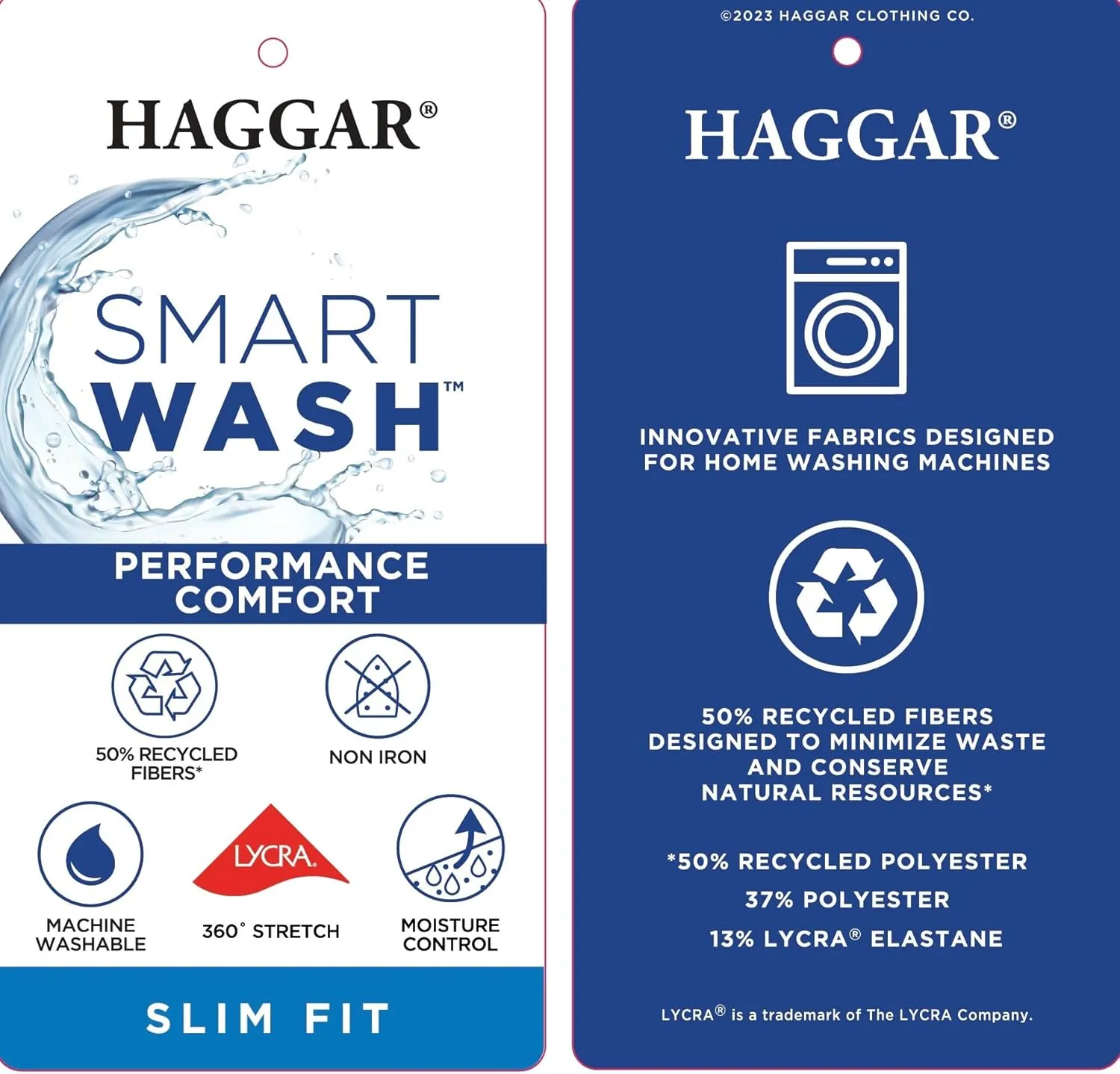Haggar Men's Slim Fit Performance Comfort Shirt
