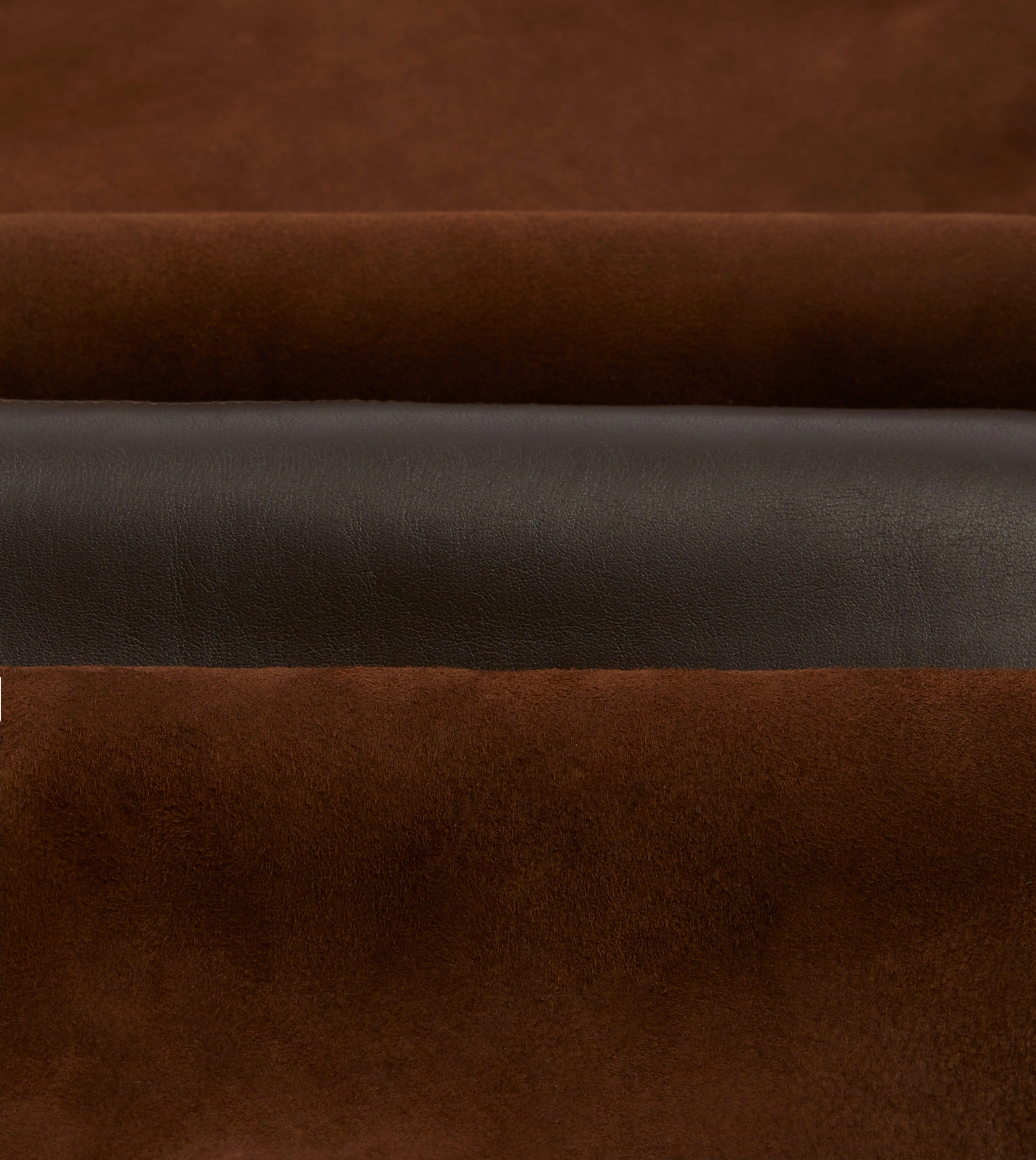 Neutral Tones Alarm Dark Brown Suede Shearling Vest