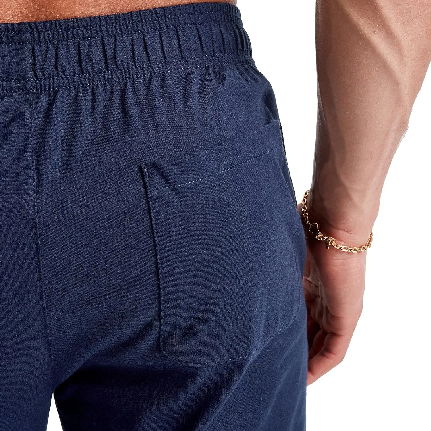 Hanes Originals Cotton Joggers, Jersey Sweatpants for Men with Pockets, 30" Inseam