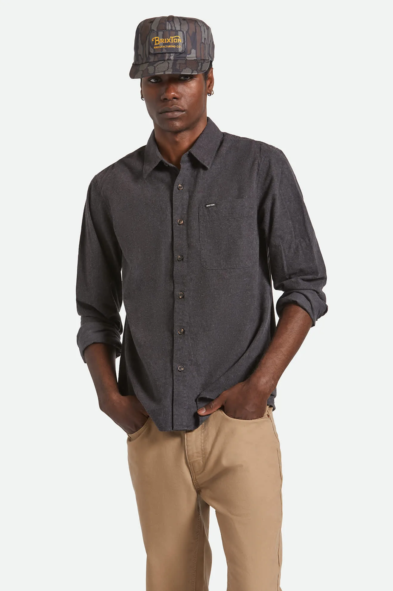 Elegant Finish High-End Fabric Hasting Lightweight Ultra Soft Flannel - Black