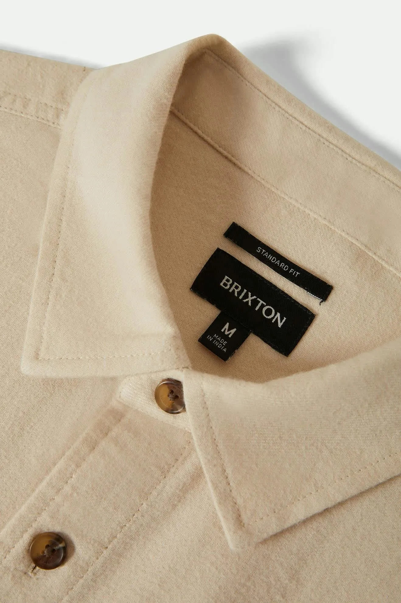 Hasting Lightweight Ultra Soft Flannel - Whitecap Lightweight Layers Classic Collar