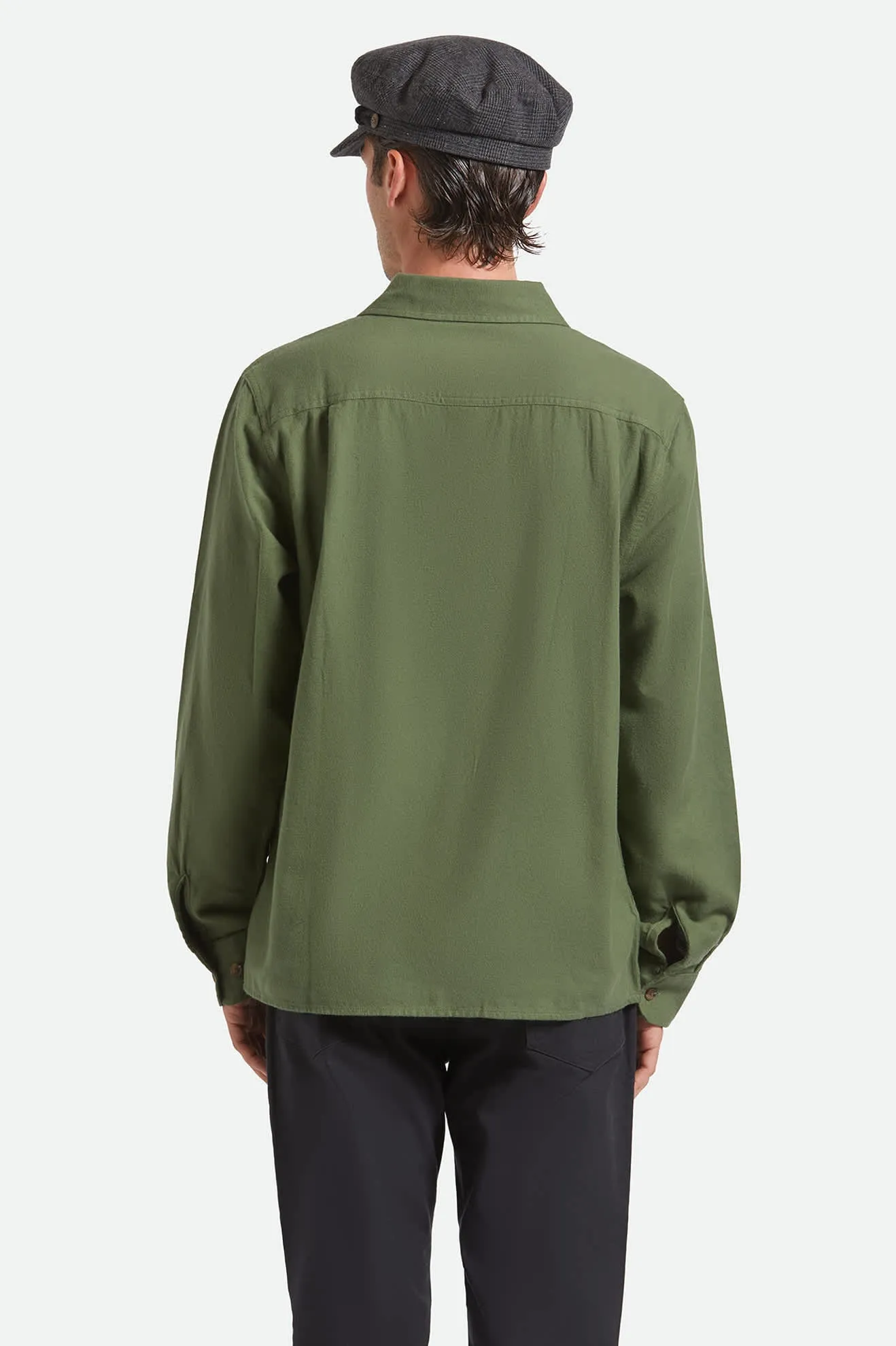High-Quality Material Winter Fashion Hasting Lightweight Ultra Soft Flannel - Wild Green