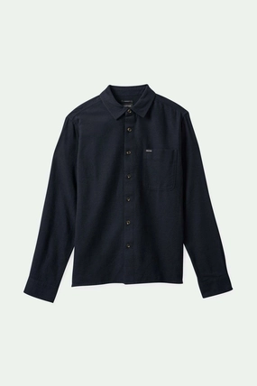 Hasting Lightweight Ultra Soft Flannel - Black All Purpose Weave Design