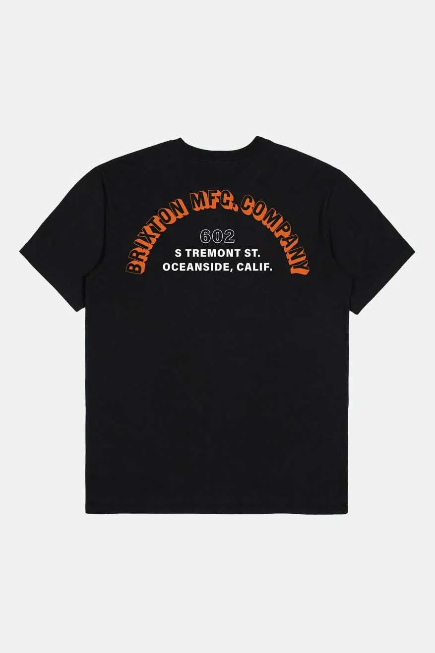 Haven S/S Tailored Pocket T-Shirt - Black Cozy Feeling LowImpactDye