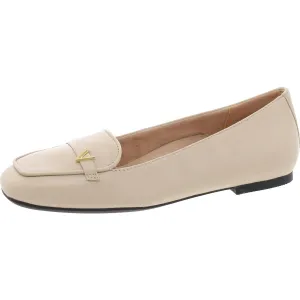 HAYES Womens Leather Slip On Loafers Minimal Weight Arch Care