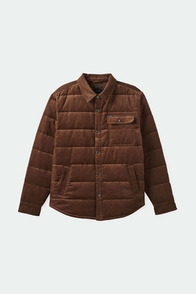 Reflective accents nurses Cass Jacket - Pinecone Brown Cord