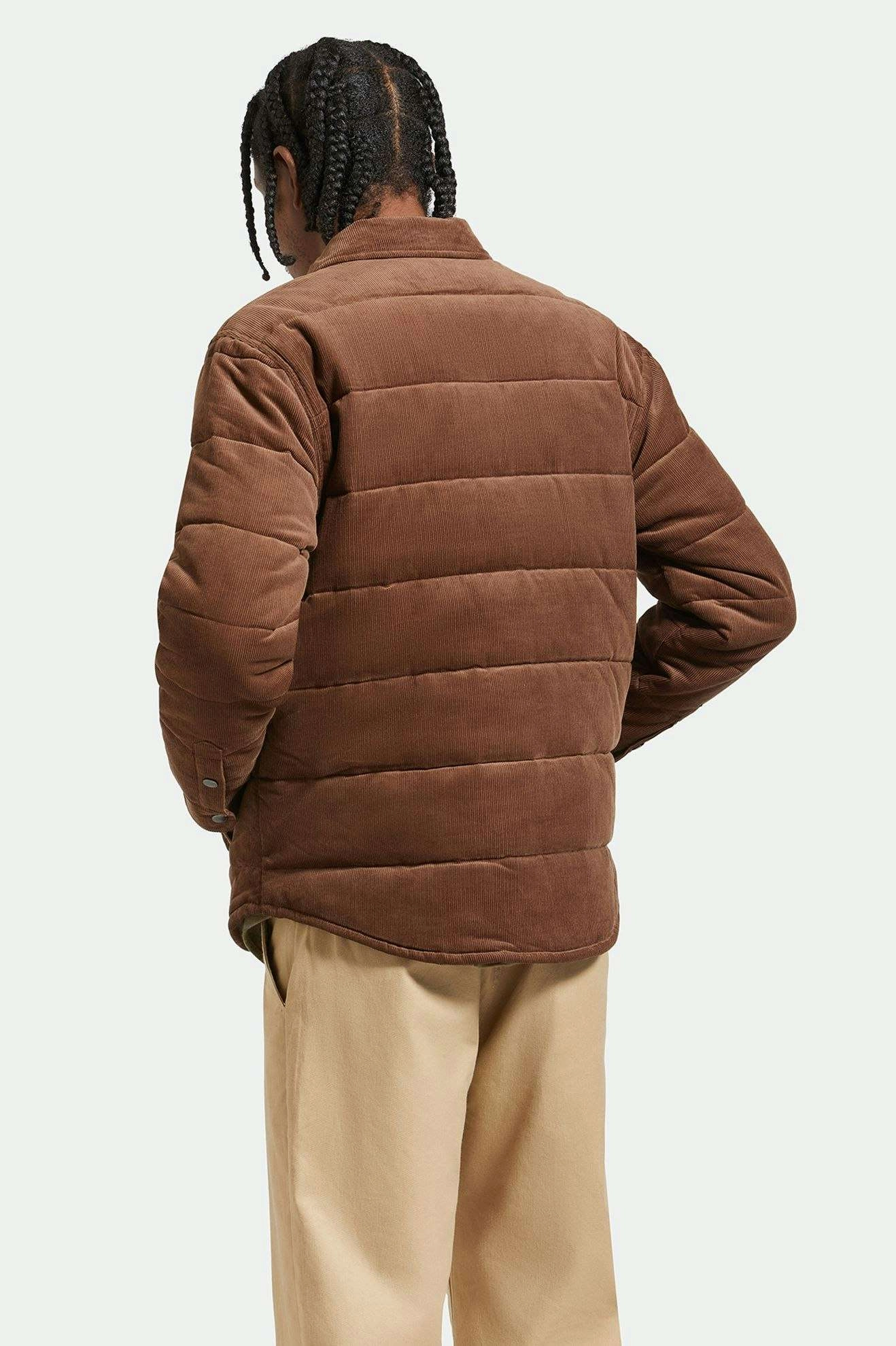 Cass Jacket - Pinecone Brown Cord middle aged people