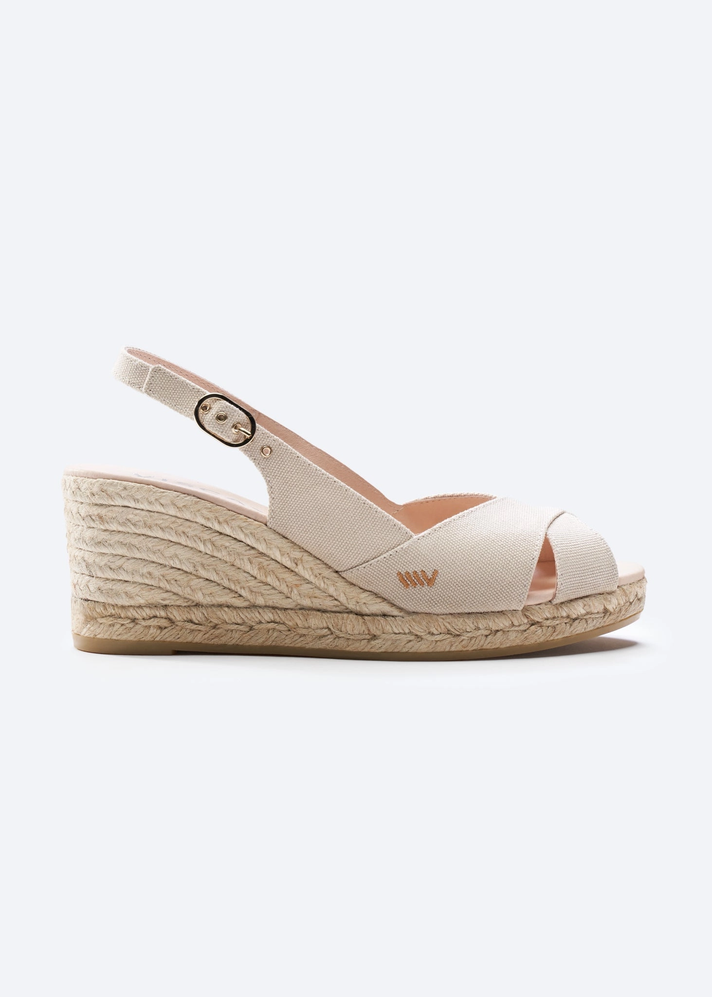 Llansa Canvas Espadrille Sandal Wedges Fast Style