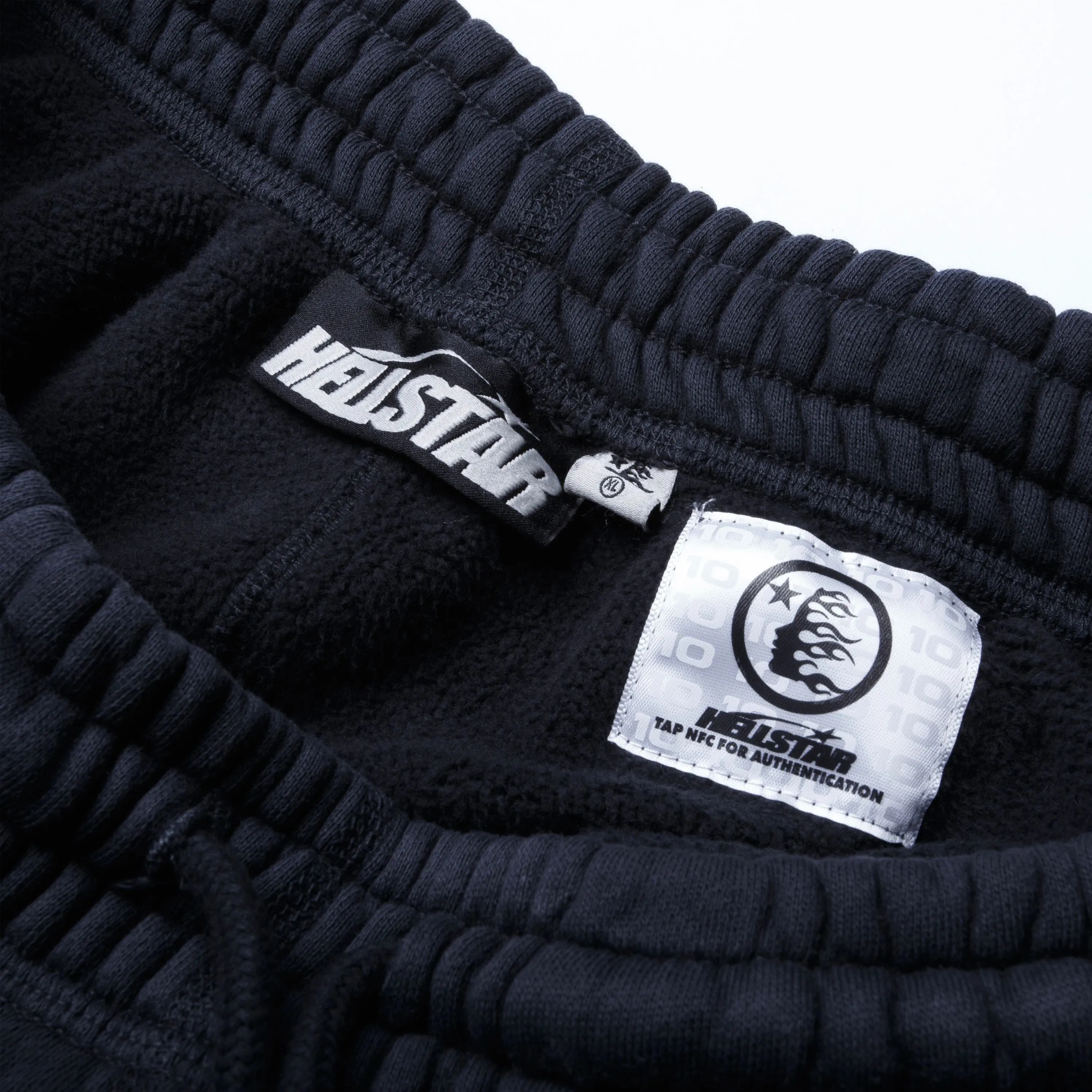 Hellstar No Guts No Glory Flared Sweatpants Washed Grey