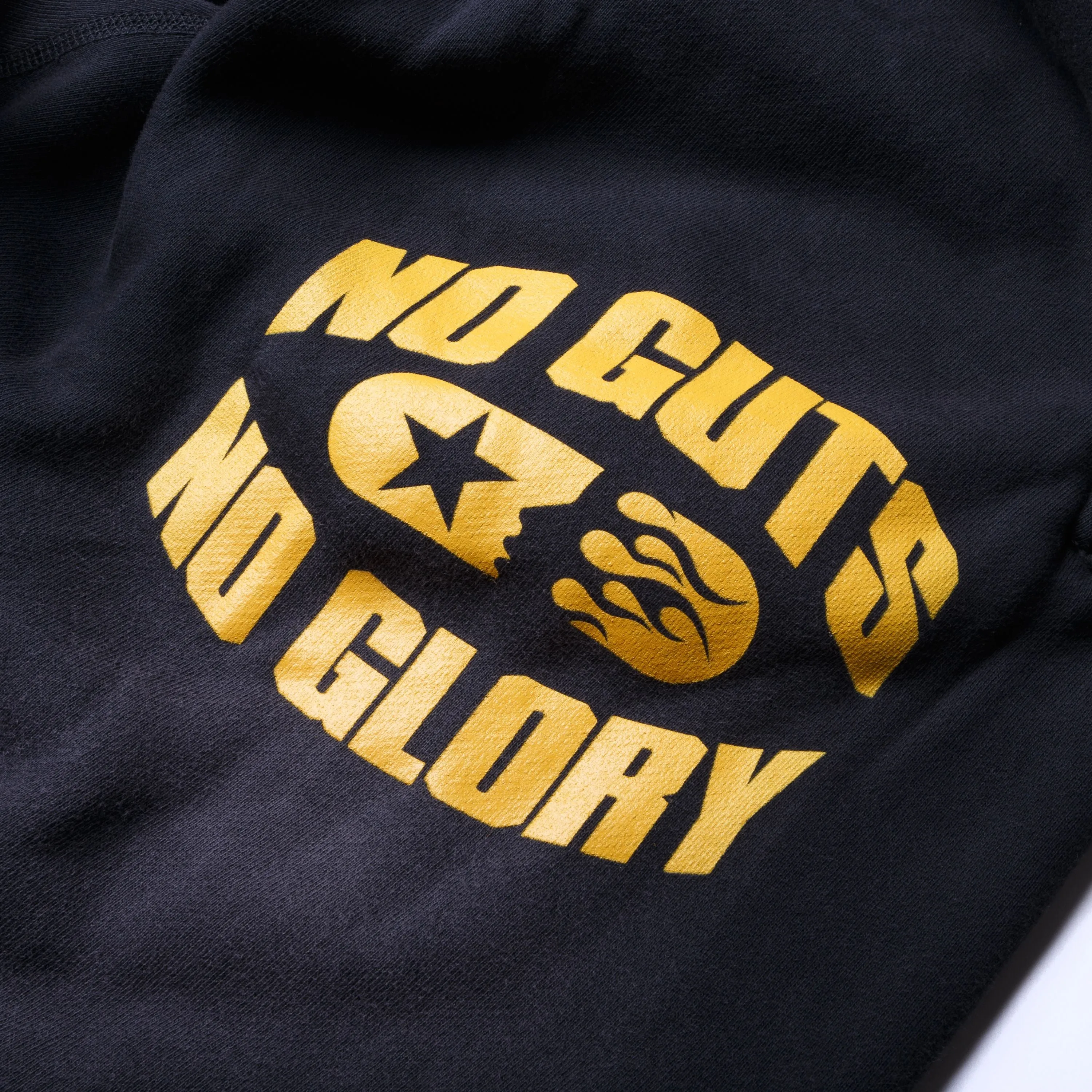 Hellstar No Guts No Glory Flared Sweatpants Washed Grey