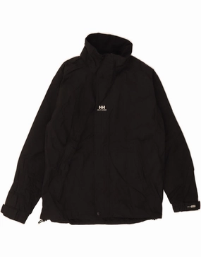 Safari HELLY HANSEN Boys Windbreaker Jacket 11-12 Years Black Polyester