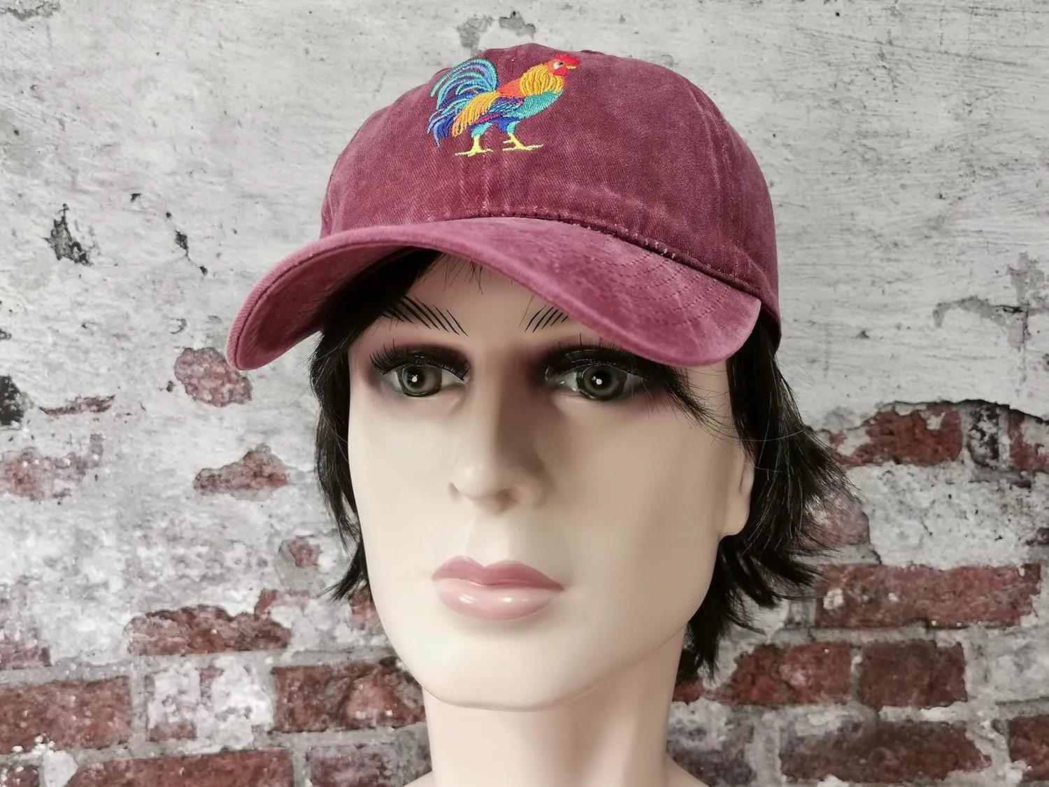 Hepandy Embroidered Rooster Hats