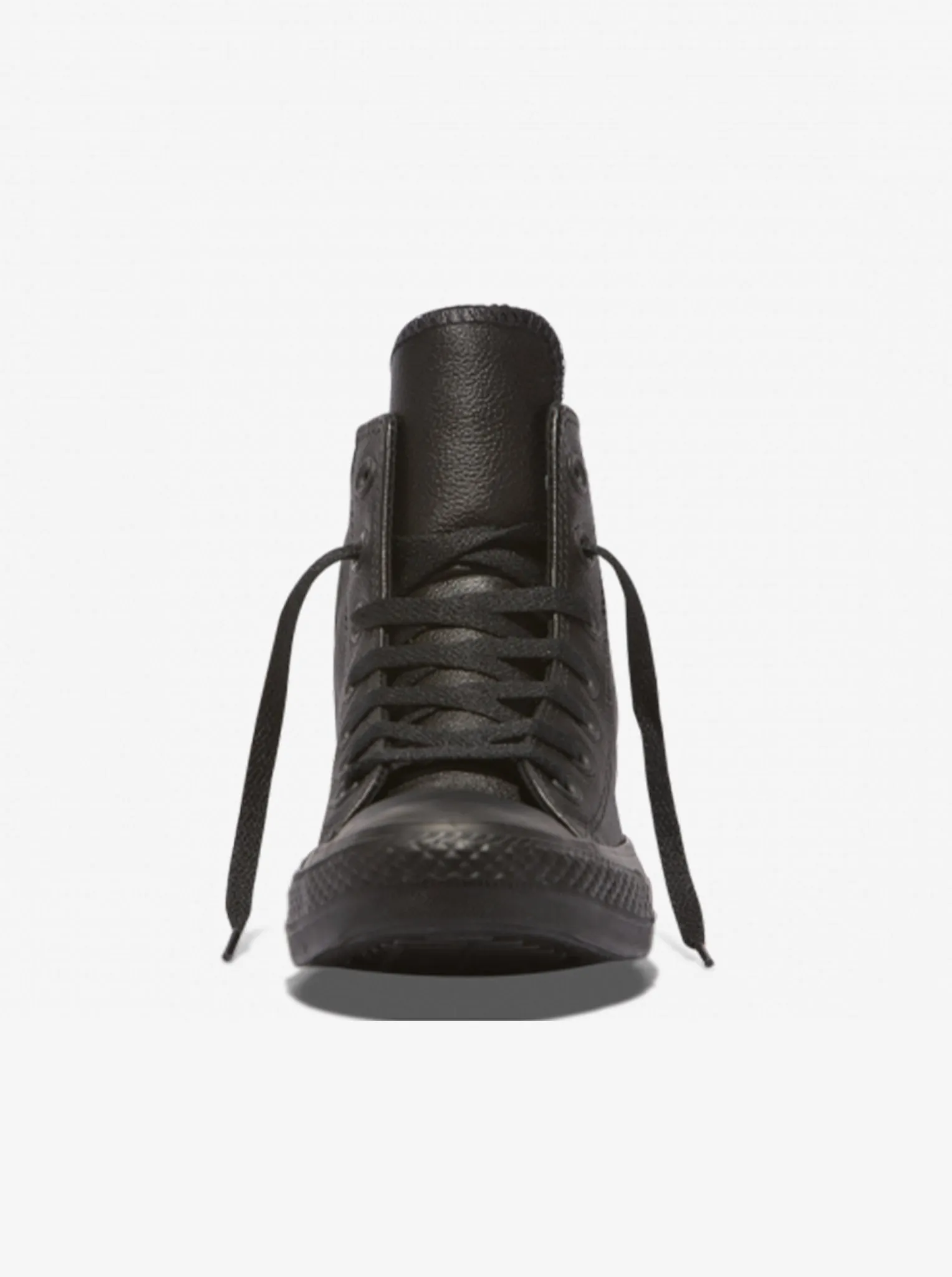 Eco Build Smart Stylewear All Star Leather High Black Mono Unisex