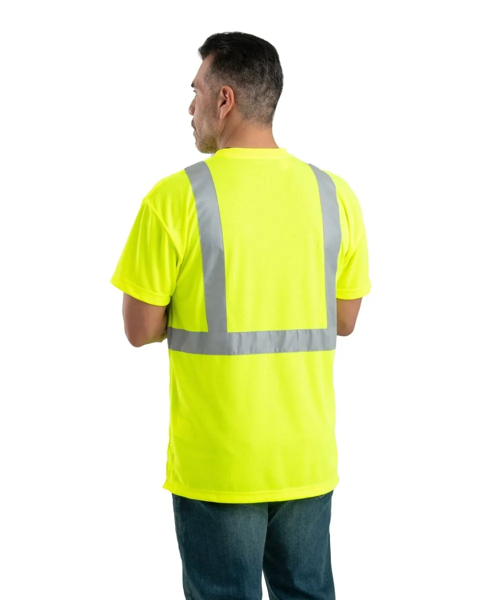 Hi Vis Class 2 Performance Short Sleeve T-Shirt Casual Choice Wear Comfort Fit