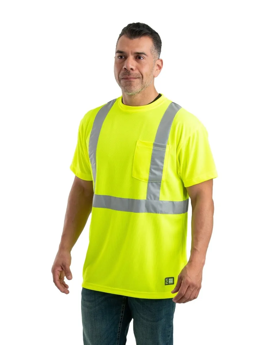 Casual Comfort Layer Hi Vis Class 2 Performance Short Sleeve T-Shirt