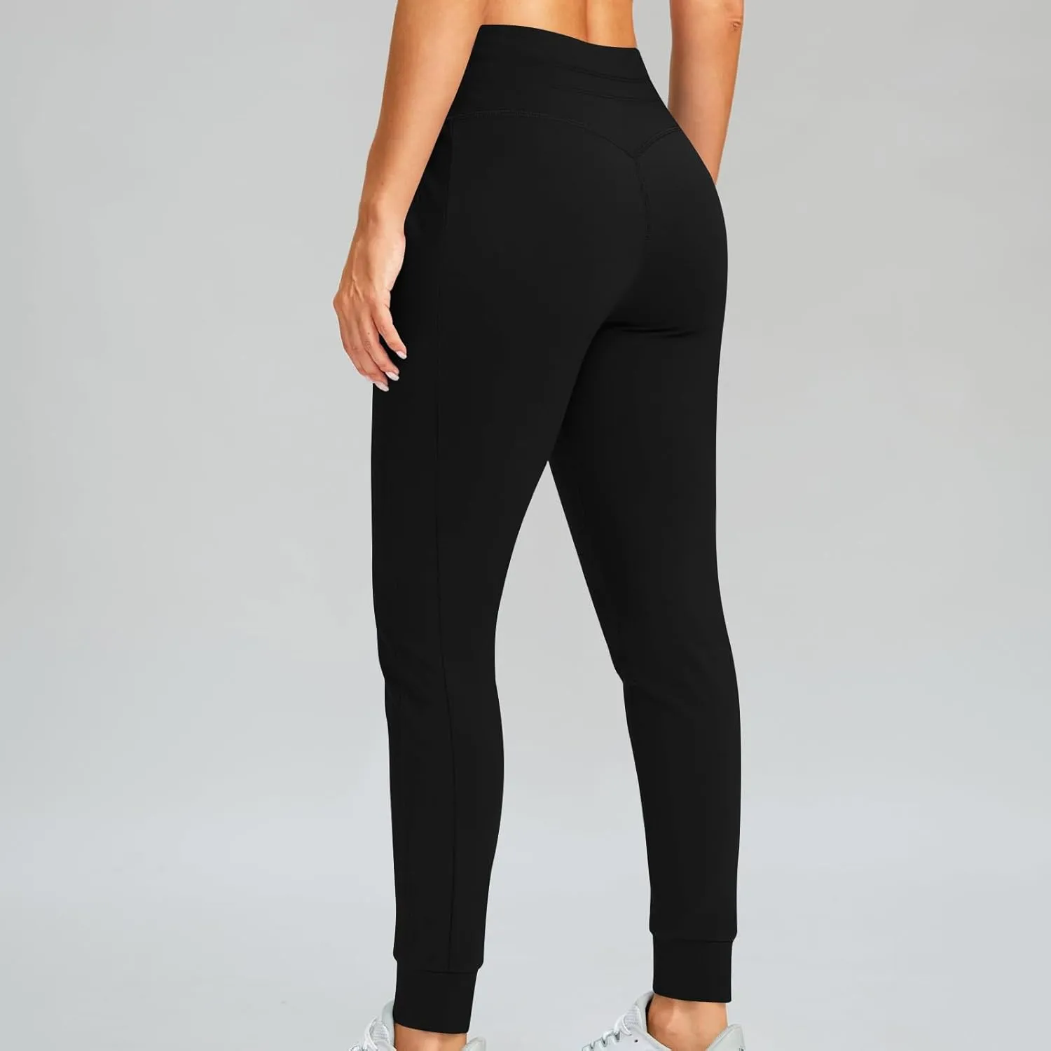 High Waisted Drawstring Pants Women Casual Soft Comfortable Pants for Travel Sports Solid Color Sweatpants Women