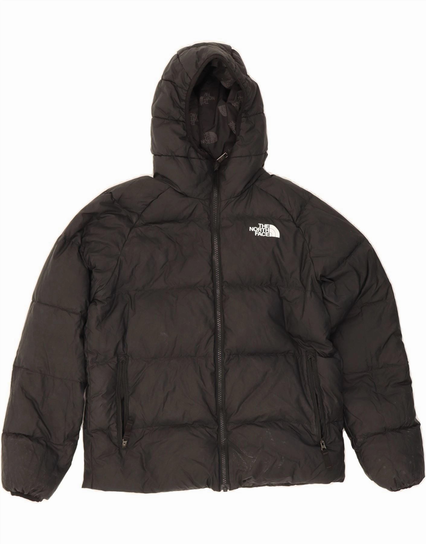 Detect THE NORTH FACE Boys Padded Reversible Jacket 14-15 Years XL Black