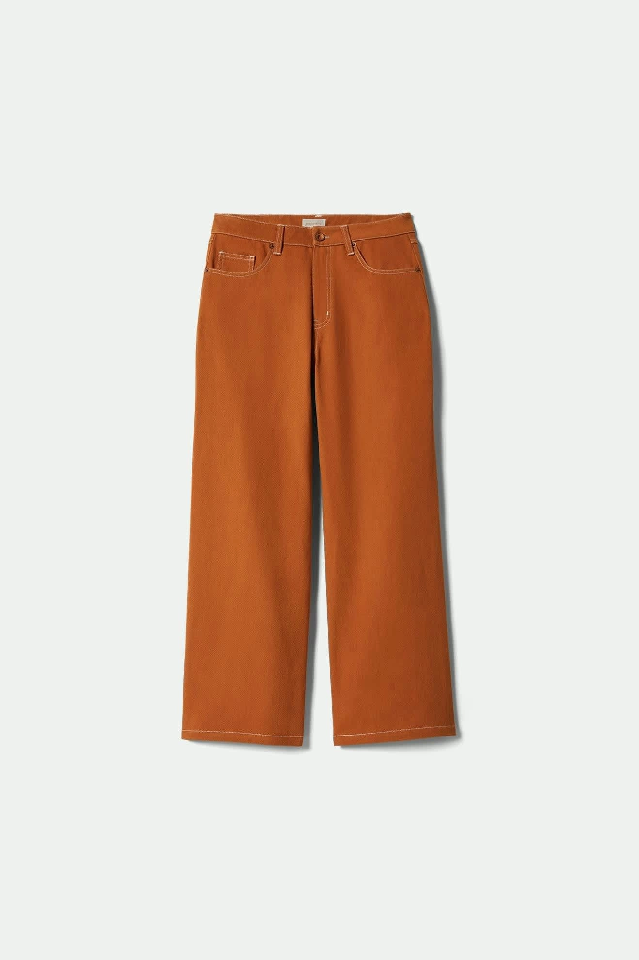 Margo Cropped 5-Pocket Pant - Rustic Caramel OrganicCottonBlend Adjustable Fit