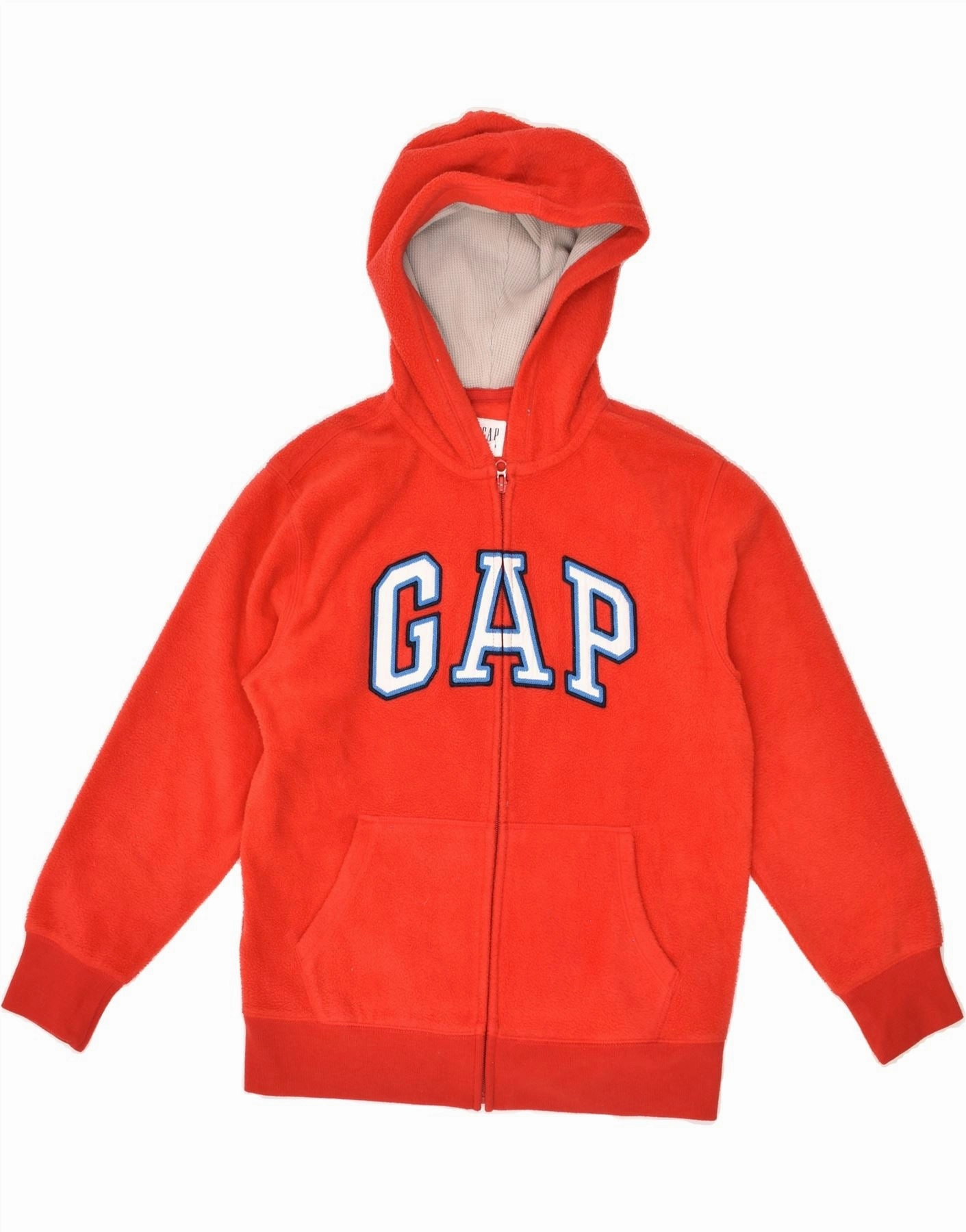 Protective Outer Layer Easy Protection GAP Boys Graphic Hooded Fleece Jacket 10-11 Years XL Red Polyester