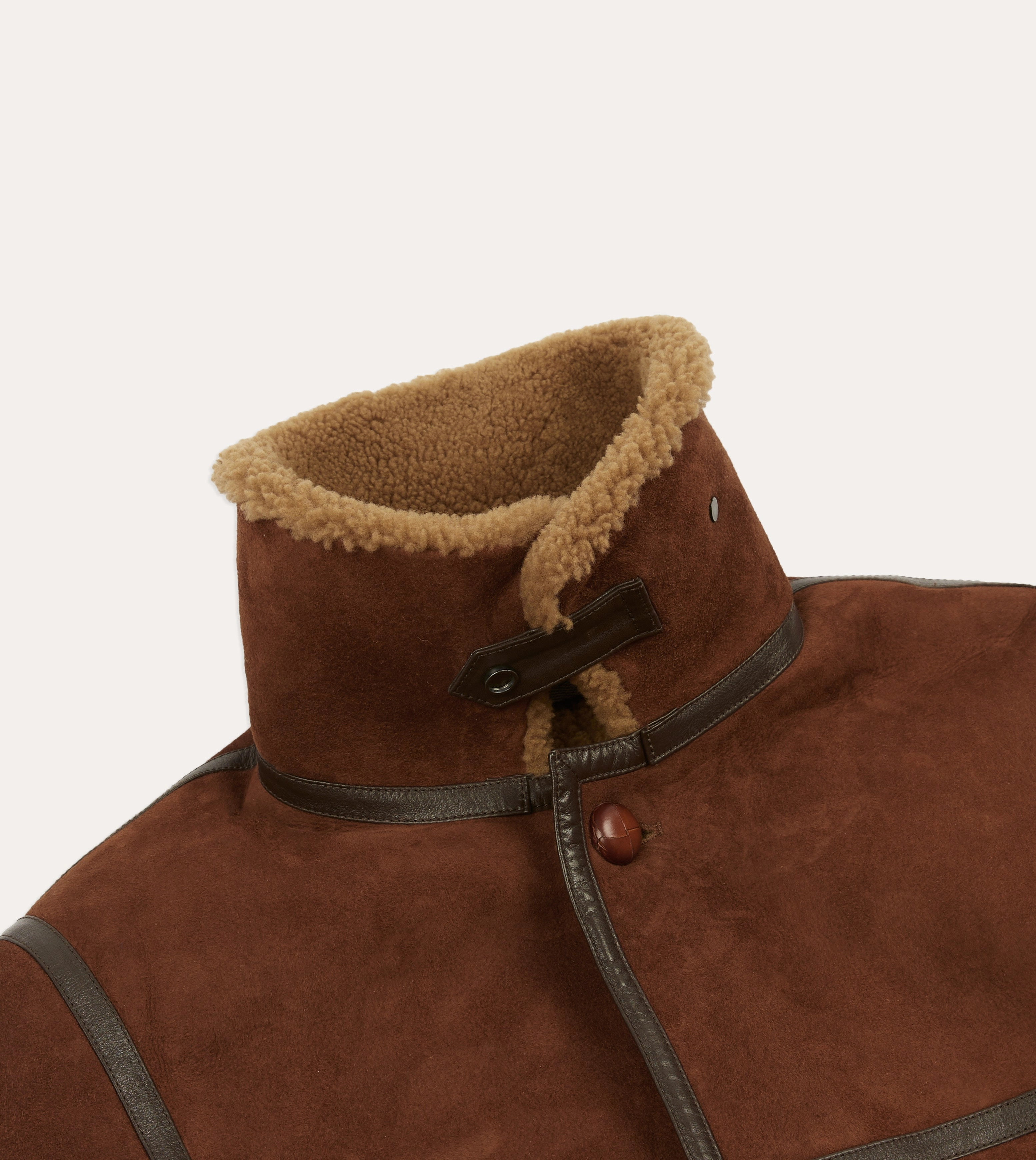 Analysis Shearling Car Coat