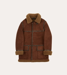 Daily Utility adults Shearling Car Coat