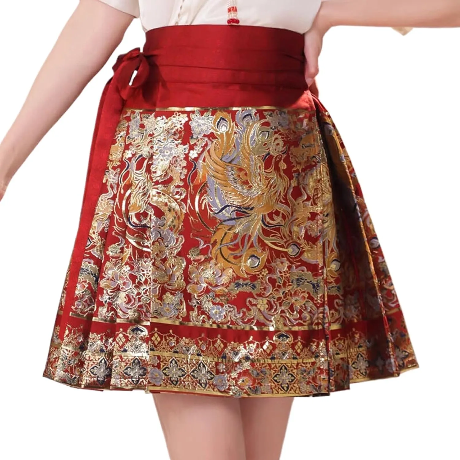 Horse Face Skirt Summer Short Petite Slim Fit Top Pleated Mini Skirt
