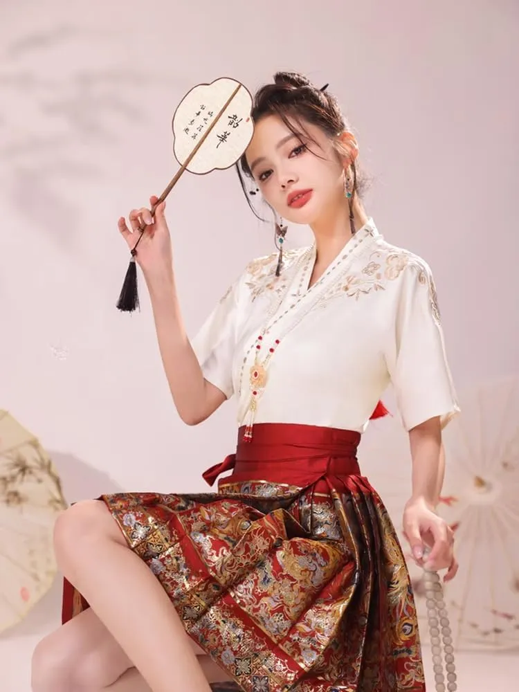 Horse Face Skirt Summer Short Petite Slim Fit Top Pleated Mini Skirt