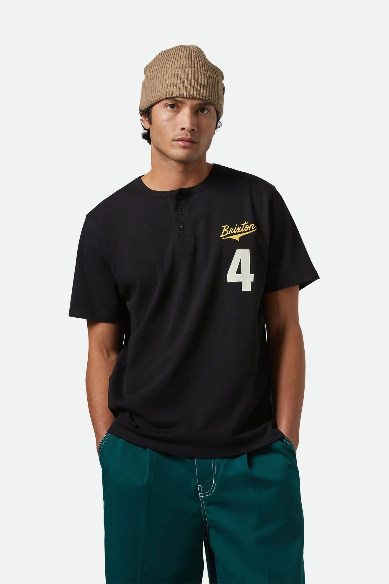 The League Baseball T-Shirt - Black/Black MultipurposeUse Fashion Layering