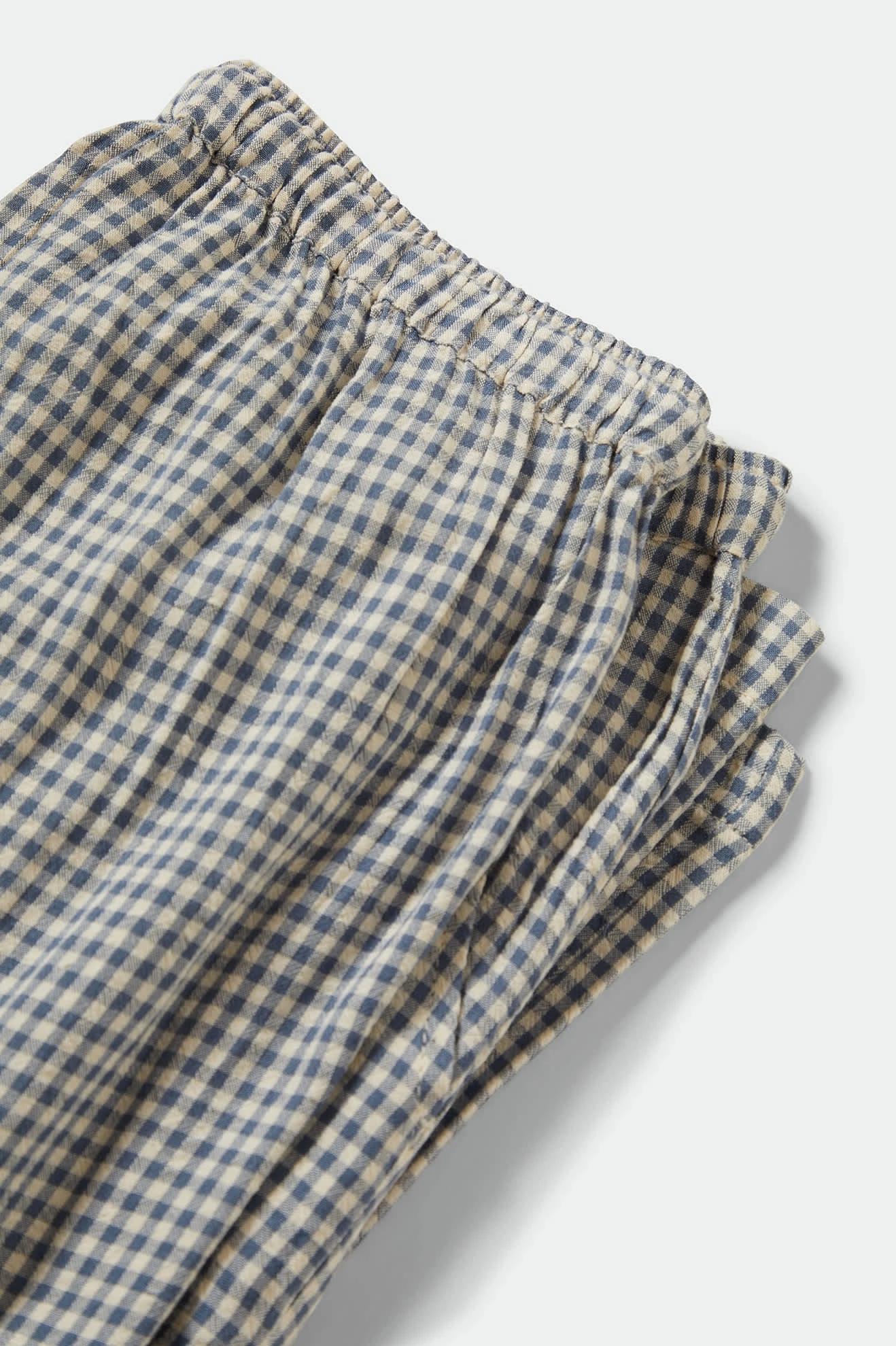 Modular Pocket System Hudson Lounge Pant - Azure Blue Gingham
