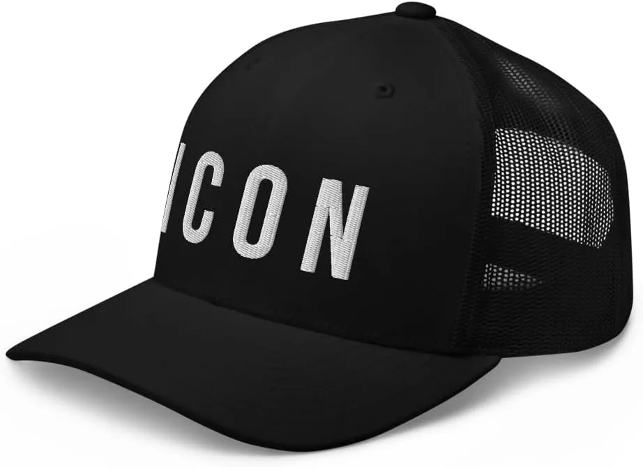 ICON Embroidered Trucker Hat