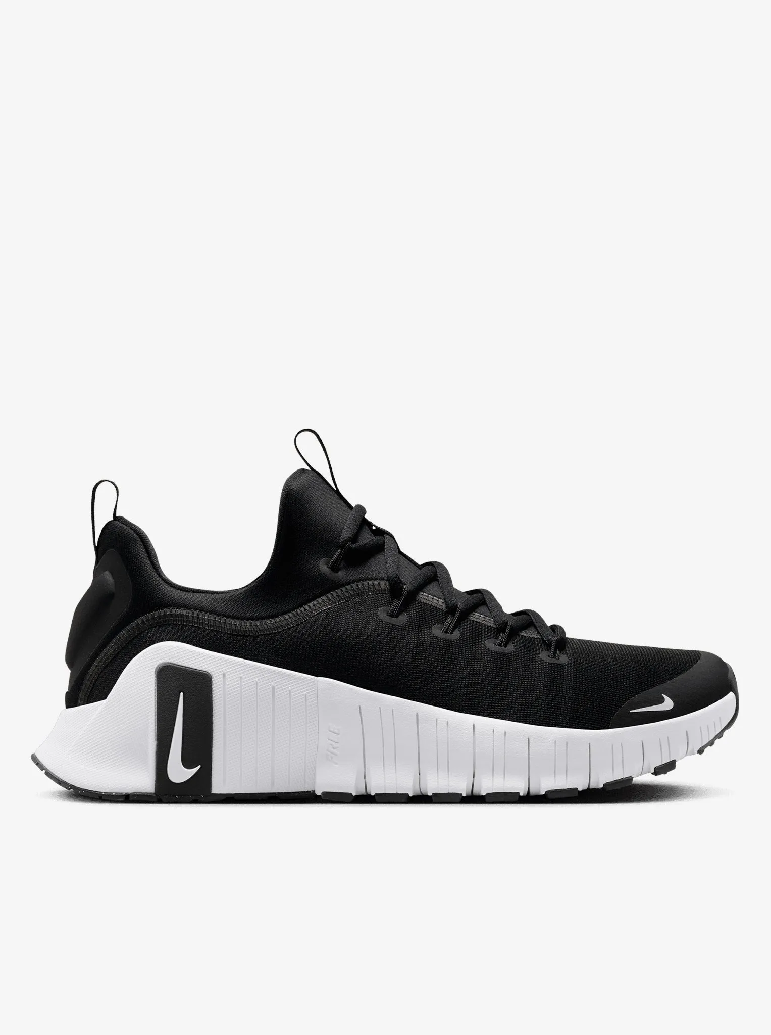 Free Metcon 6 Mens Stable Frame Heel design minimizes rolling and overcorrection