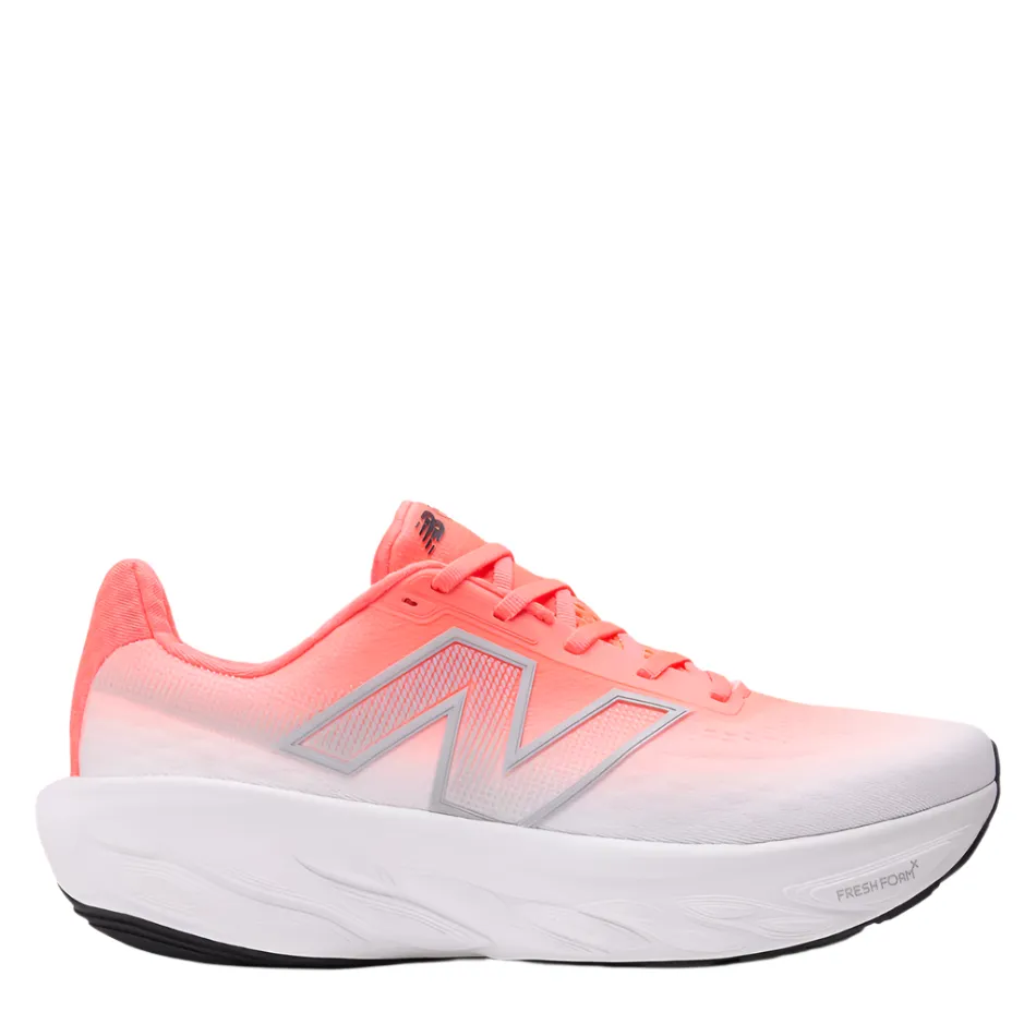 New Balance Men's 1080 V14 2E Wide Fitting Running Shoes in Urgent Red/Rain Cloud/BlackAW25 fast running shoe performance synthetic sole shoes