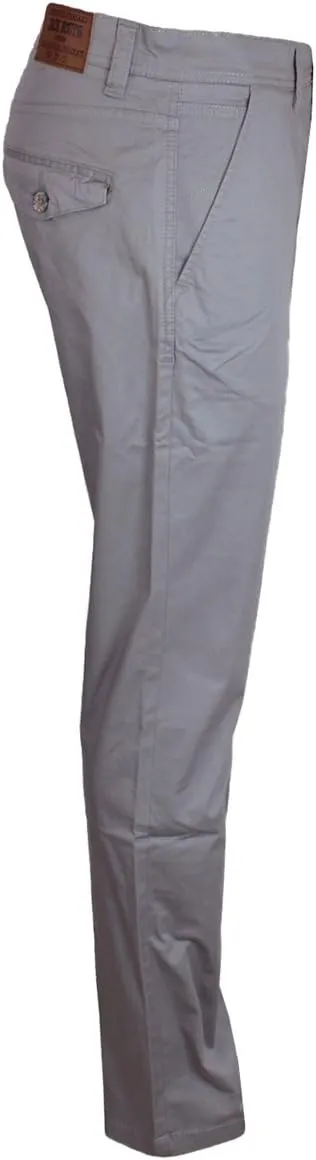 Jack South London Men's Slim Fit Straight Leg Casual Pants Chino Trousers