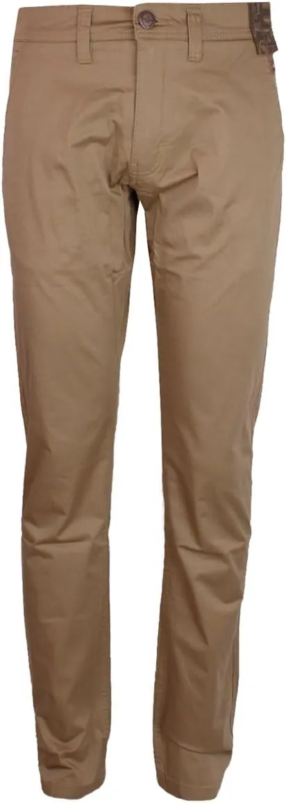 Jack South London Men's Slim Fit Straight Leg Casual Pants Chino Trousers