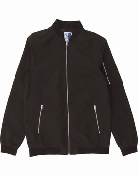 Day To Night JACK & JONES Boys Bomber Jacket 15-16 Years Black Polyester