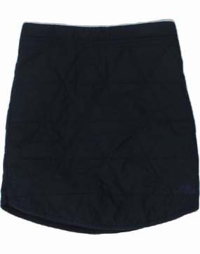 Clean Edge Matte-finish JACK WILLS Girls Straight Skirt 7-8 Years W24  Navy Blue Polyester