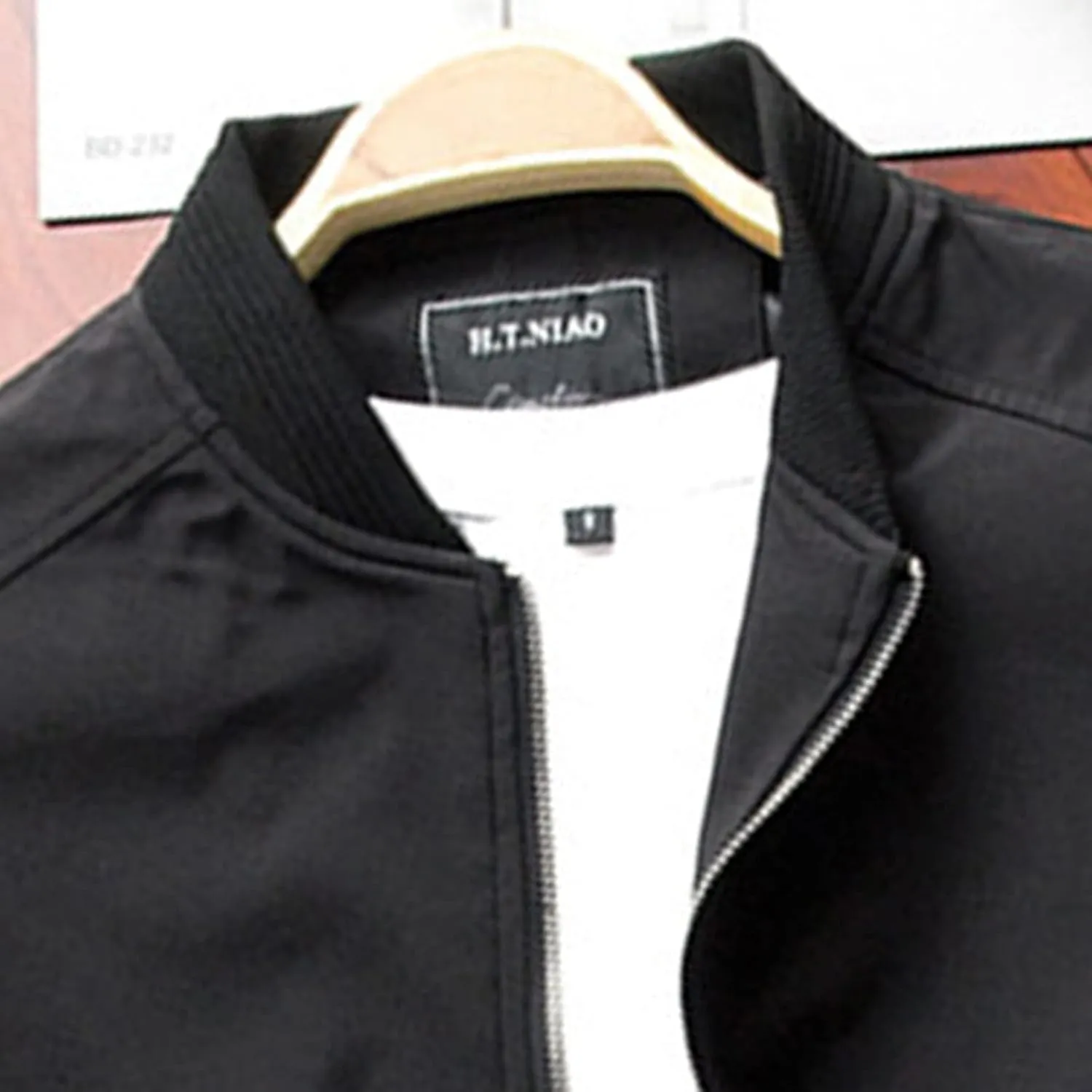Jackets for Men Men's Slim Fit Lightweight Sportswear Jacket Casual Bomber Jacket
