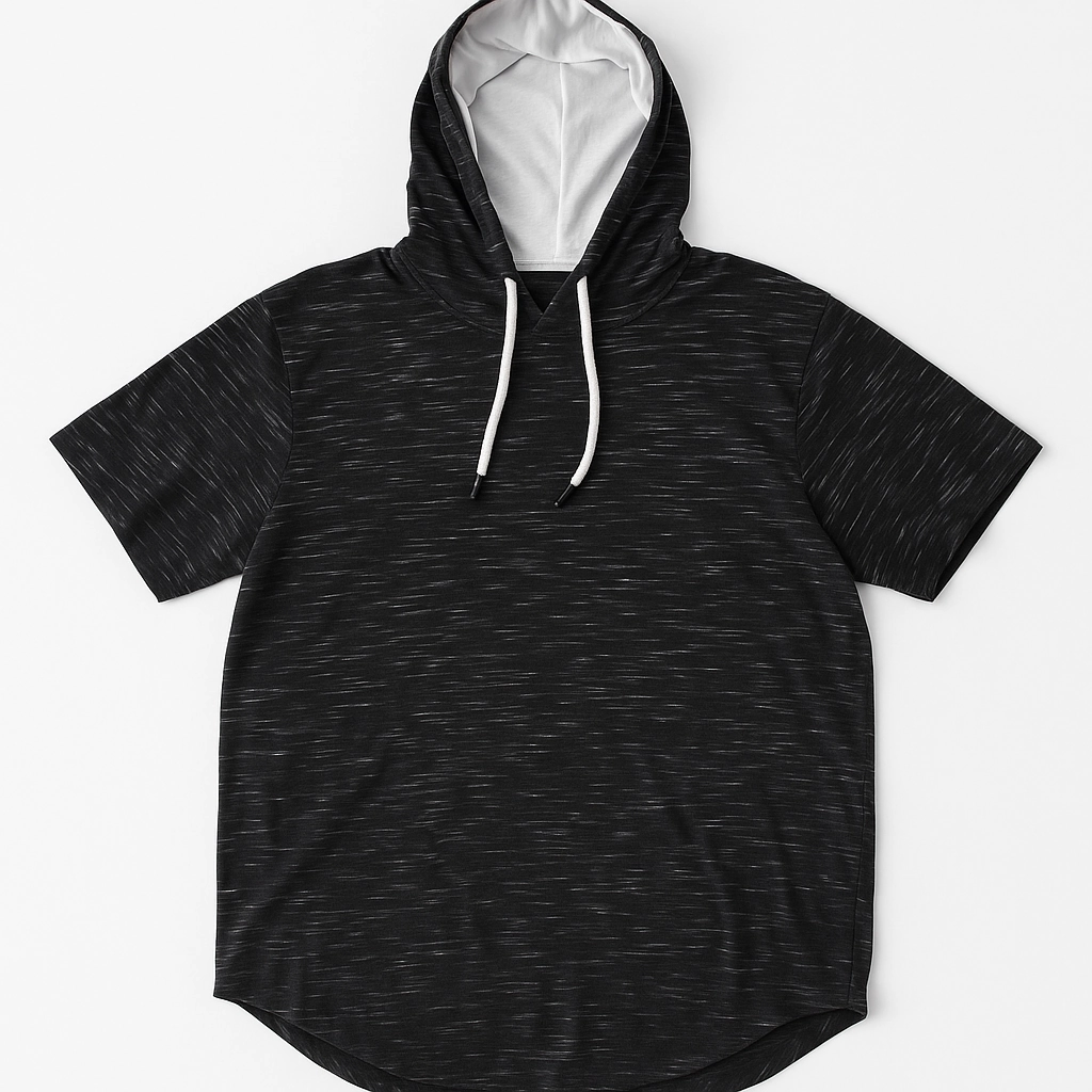 Jean Pascale Hoodie - Black Sleeveless freedom