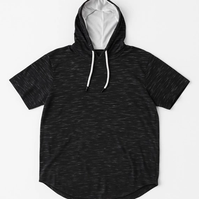 Jean Pascale Hoodie - Black Sleeveless freedom