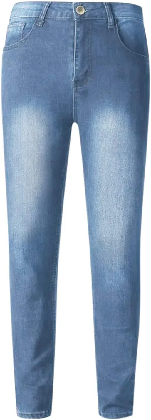 Jeans for Men Skinny Jeans for Men Slim Fit Summer Classic Casual Stretch Mens Tapered Jeans