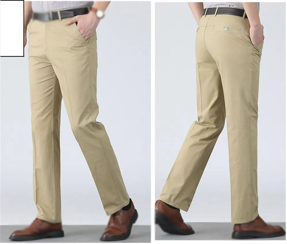 Jeans for Older Men, Men's Classic Straight Fit Stretch Jeans for Older Middle