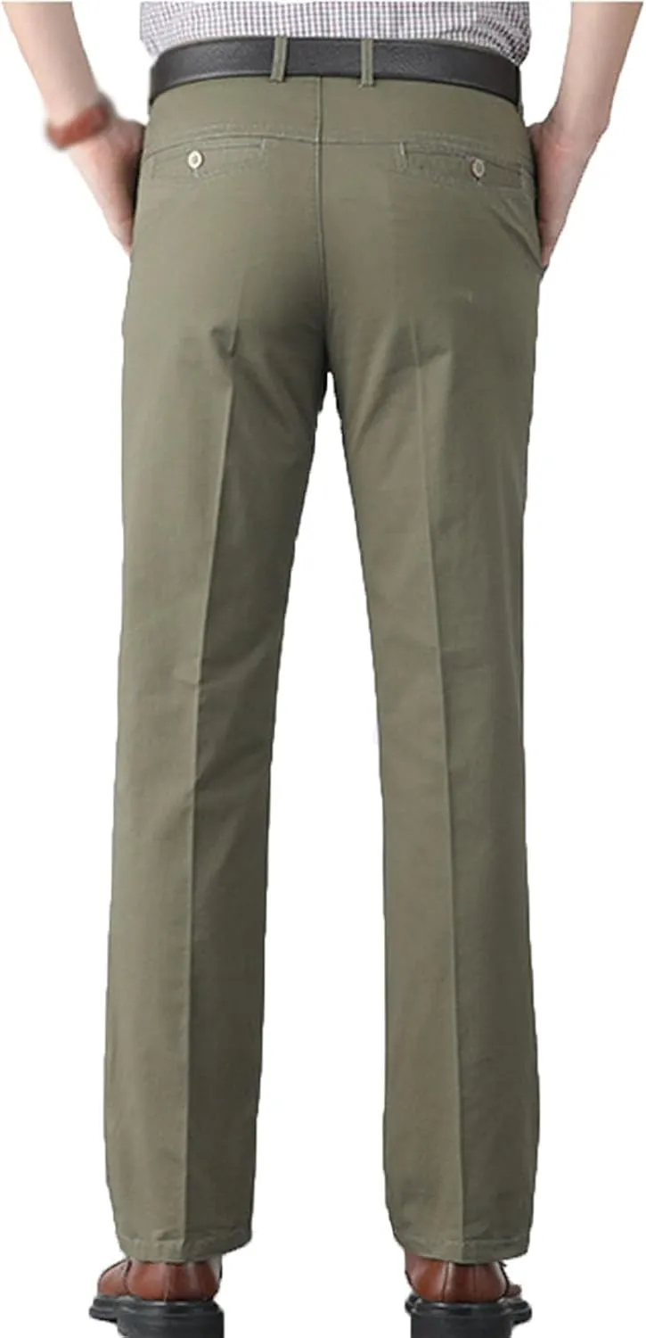 Jeans for Older Men, Men's Classic Straight Fit Stretch Jeans for Older Middle