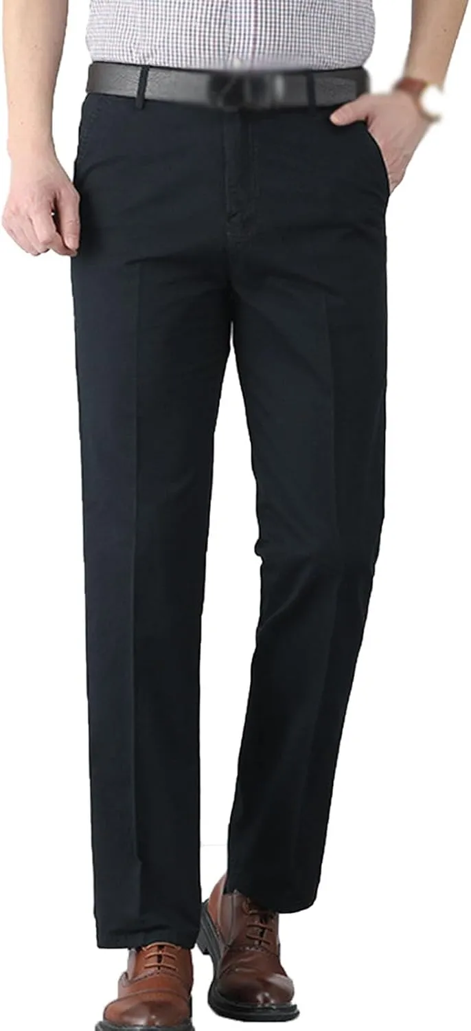 Jeans for Older Men, Men's Classic Straight Fit Stretch Jeans for Older Middle